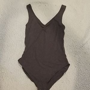 Dark grey bodysuit